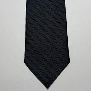 Eddie Rodriquez Black Silk Tie